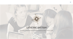 Desktop Screenshot of catherinebartram.com